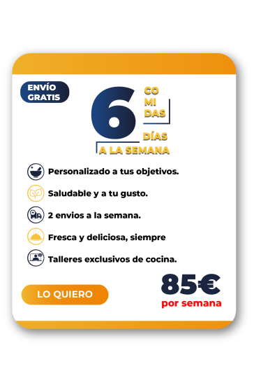 Campaña GYM - 6 comidas semanales